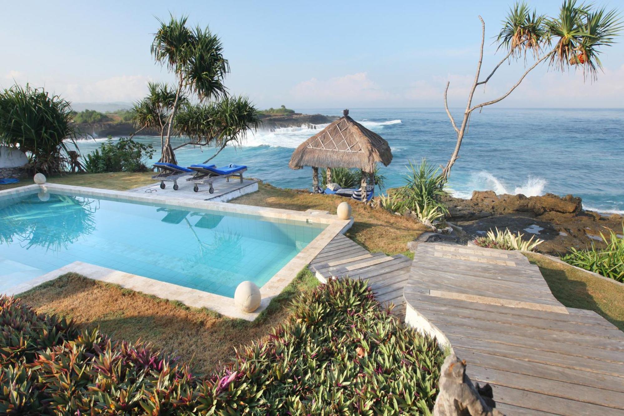 Villa Lumba Lumba - Oceanfront & Spectacular View! Lembongan Esterno foto